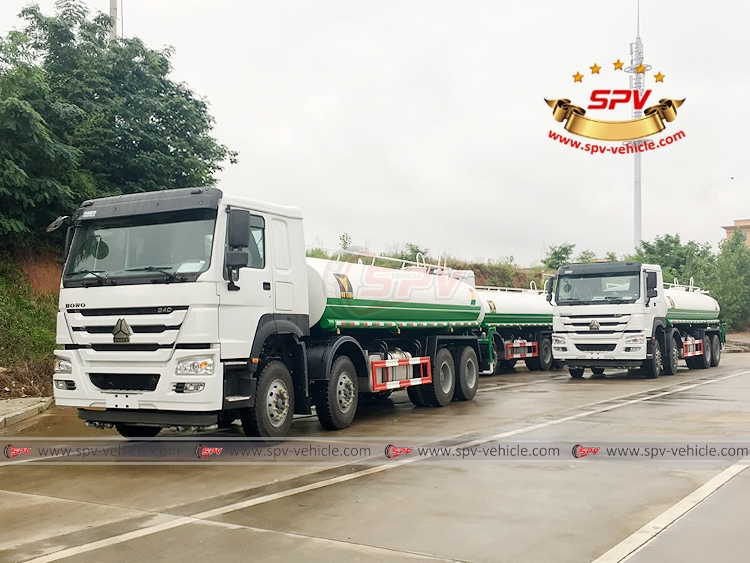 25,000 litres Water Spraying Bowser Sinotruk - LF